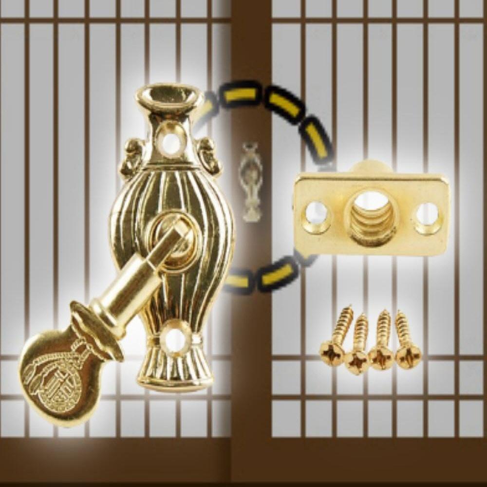 미닫이 문 걸쇠 옛날 창문 잠금 장치 - 상품 이미지