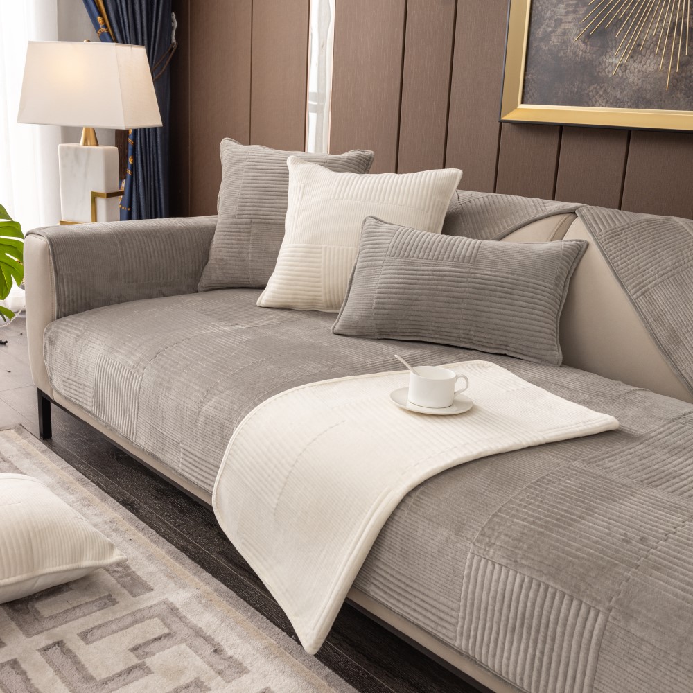 쇼파패드 3인용 쇼파커버 논슬립 기모 소파패드