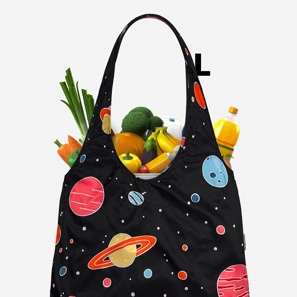 나노백 7.0 초소형 초경량 에코백 장바구니 숄더백  쇼퍼백 초미니 미니백