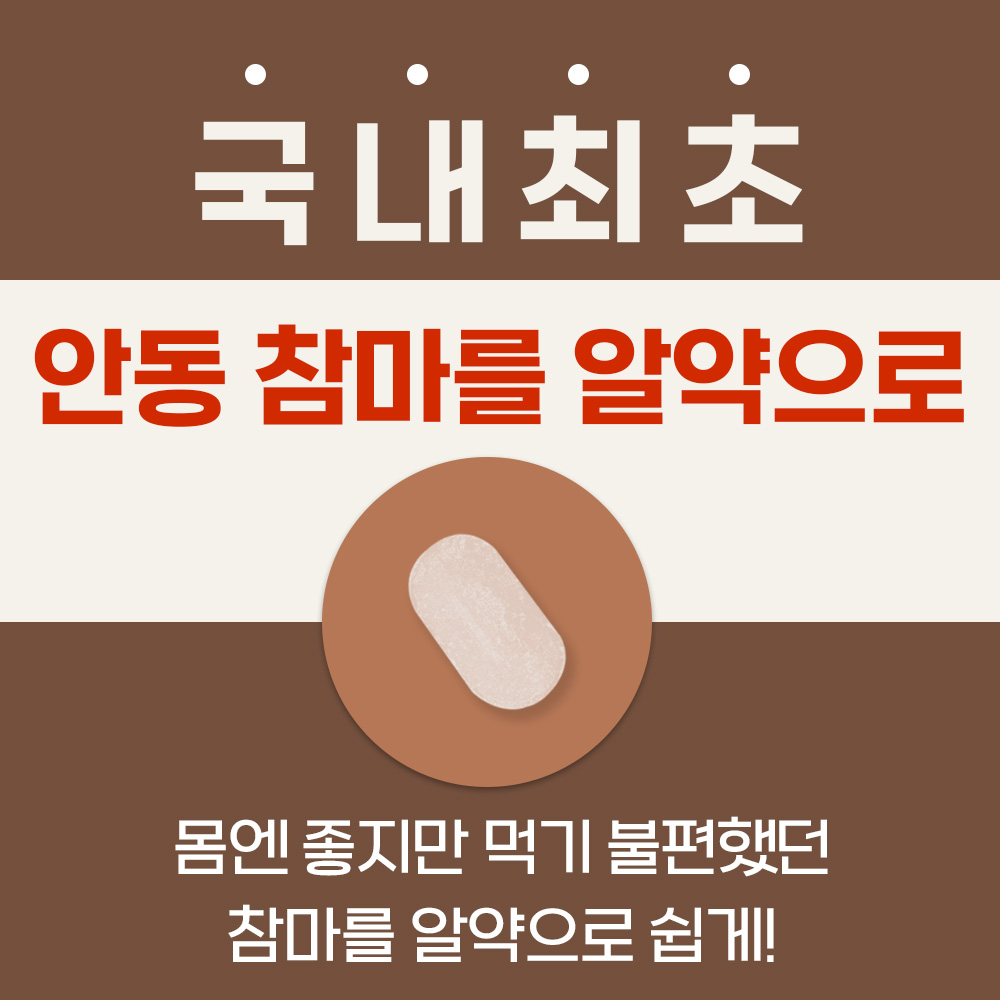 안동 참마 알로에 유산균 프리미엄정 60정 300g, 4개 - 상세 이미지 2