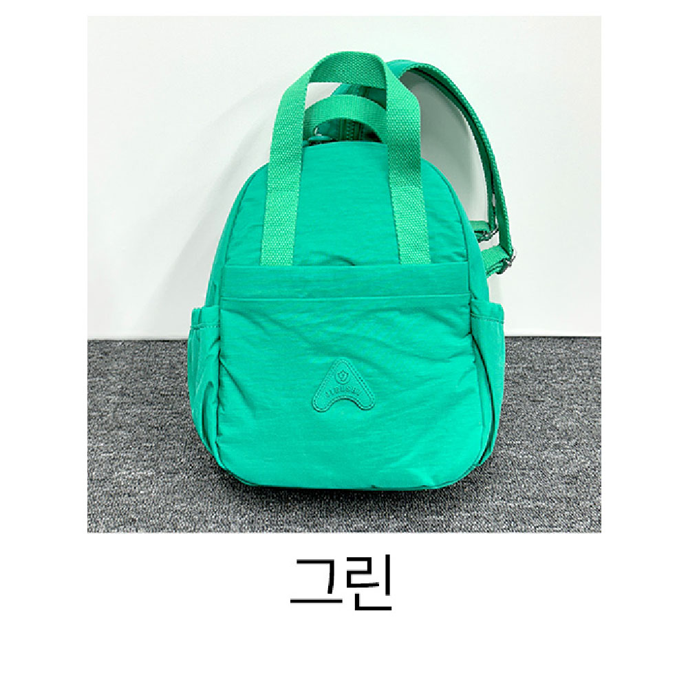 캐주얼 미니 백팩 겸용 슬링백 가방 귀여운 작은 백팩 엄마 나들이 외출 등에메는가방 이미지 8
