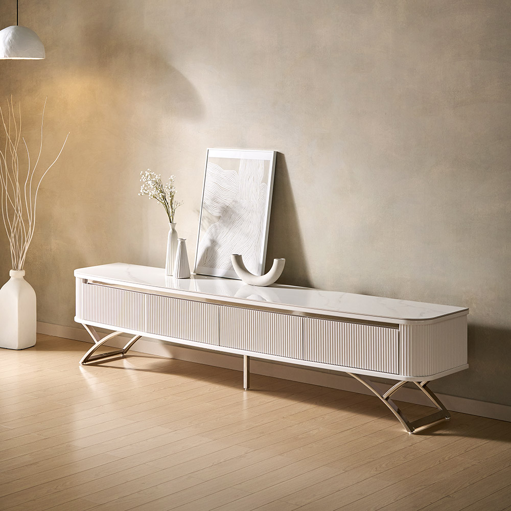 쏠앤까사 디올 템바보드 세라믹 티비다이 TV거실장 2000