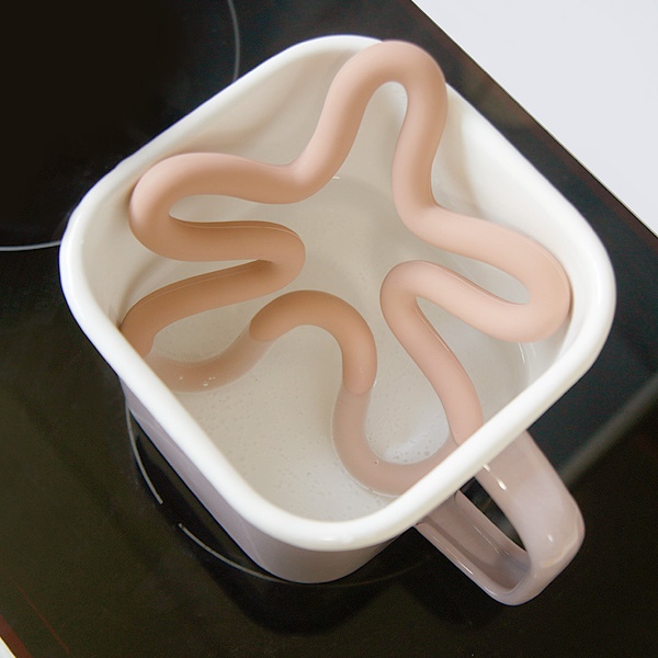 실리콘냄비받침 냄비받침대 물결 - 상세 이미지 2