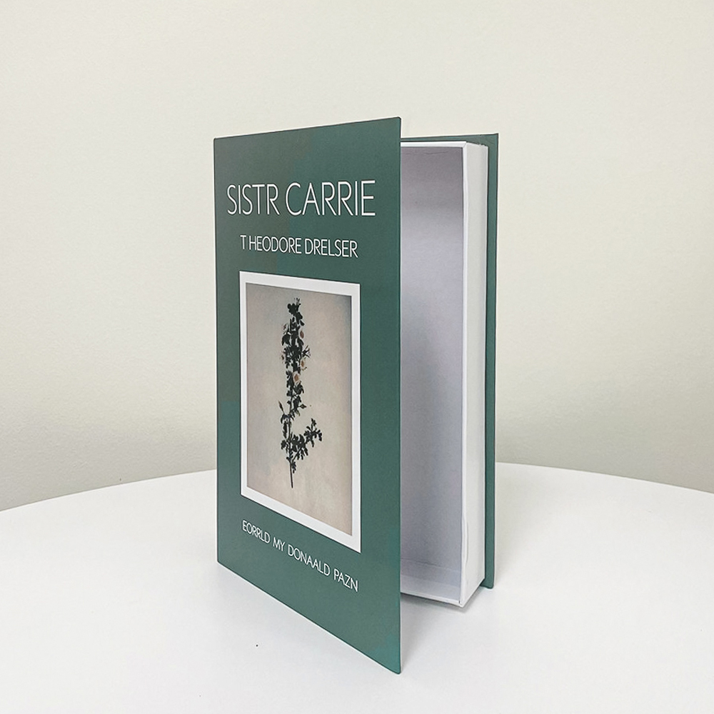 코드86 열리는 모형책 수납 가짜책 인테리어책 페이크북 01 SISTR CARRIE - 상품 이미지