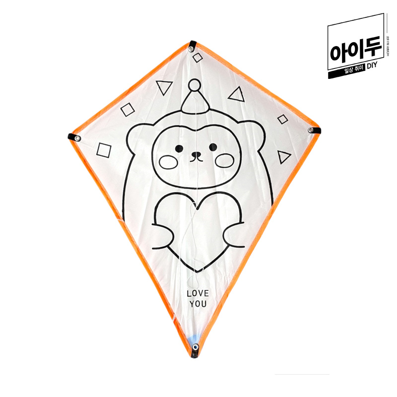 아이두DIY 오색 가오리형 연 만들기 원숭이 - 메인 이미지