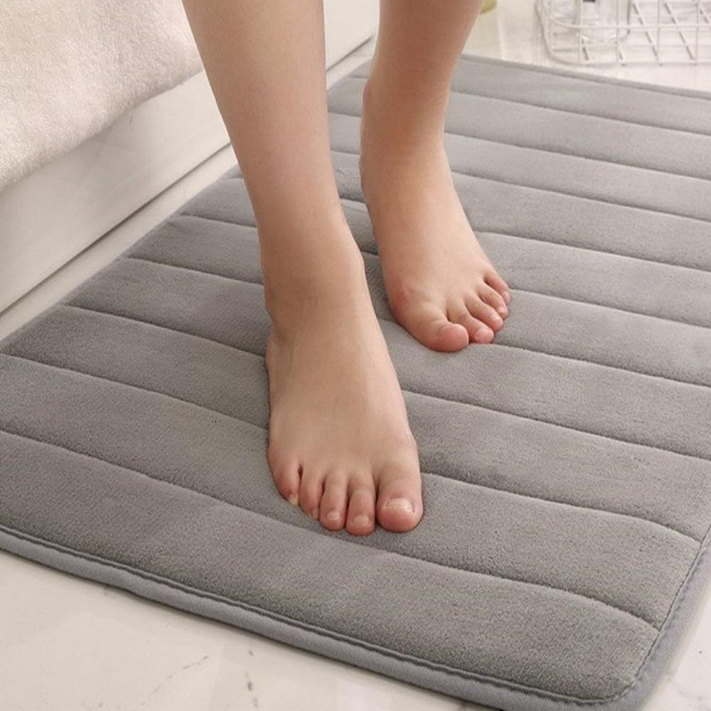 욕실 메모리폼 발매트 발 주방 흡수 매트 - 메인 이미지