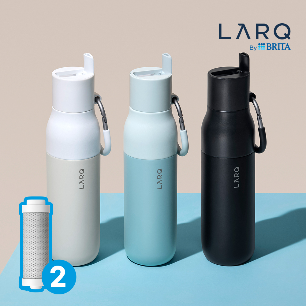 라크 by 브리타 정수 필터 텀블러 500ML + 총 필터  2입