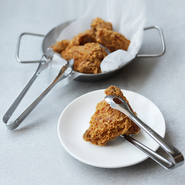 [단독]국산 스테인리스 미니 치킨집게 1+1