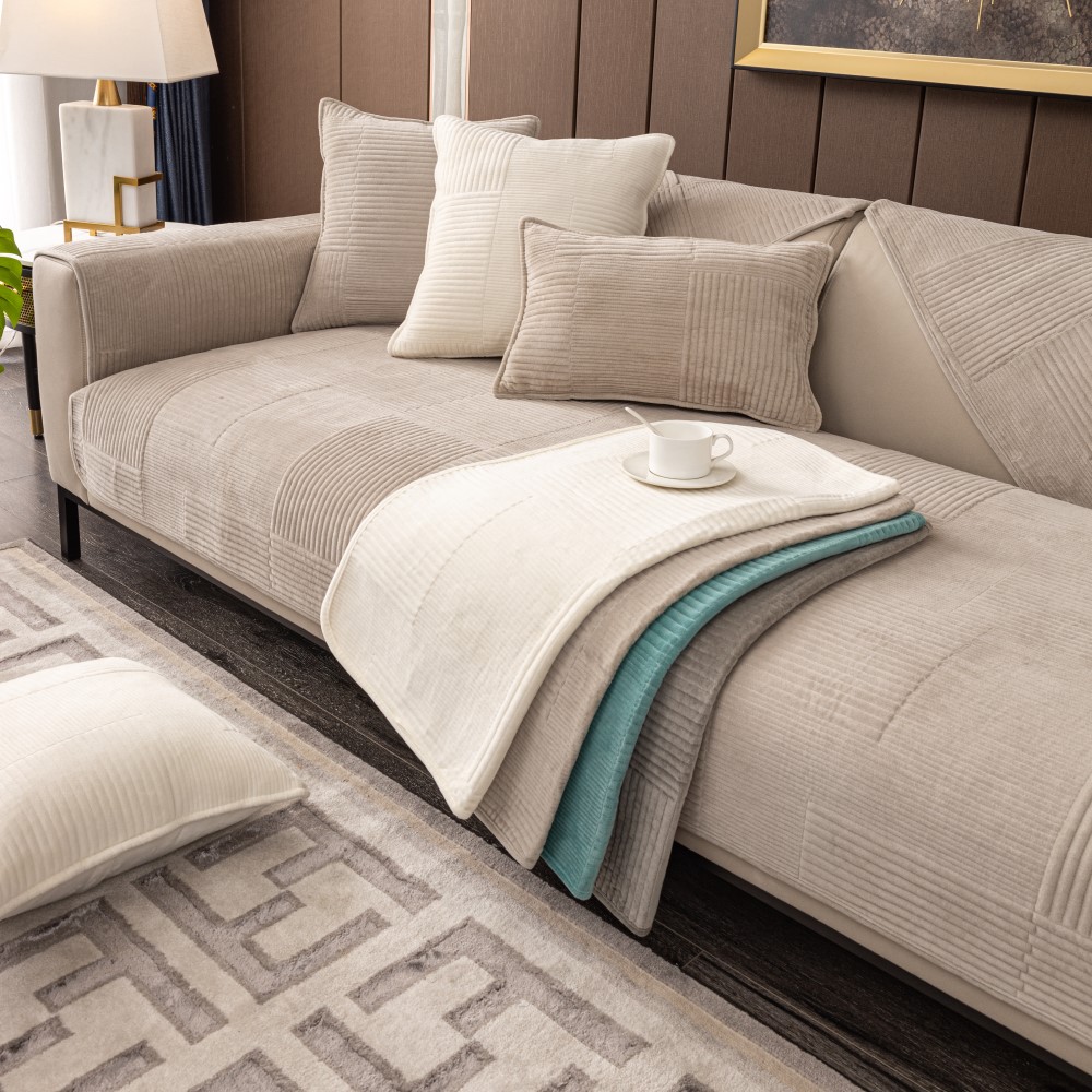 쇼파패드 3인용 쇼파커버 논슬립 기모 소파패드