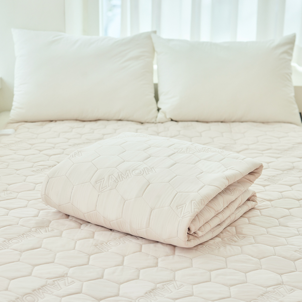 잠온 토퍼형 탄소매트 전기요 카본 전기매트 침대 전기장판 EMF 탄소 그래핀 싱글