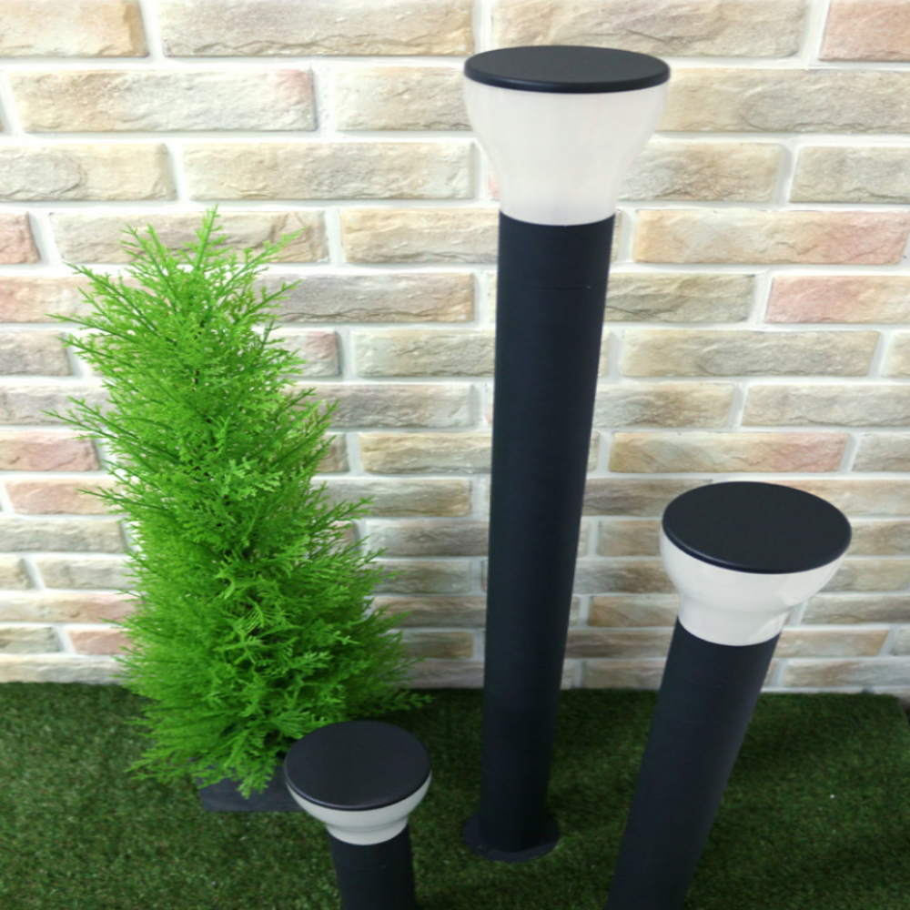 LED 외부 전기 정원등 잔디등 가로등 열주등 외등 블랙/42CM - 상세 이미지 5