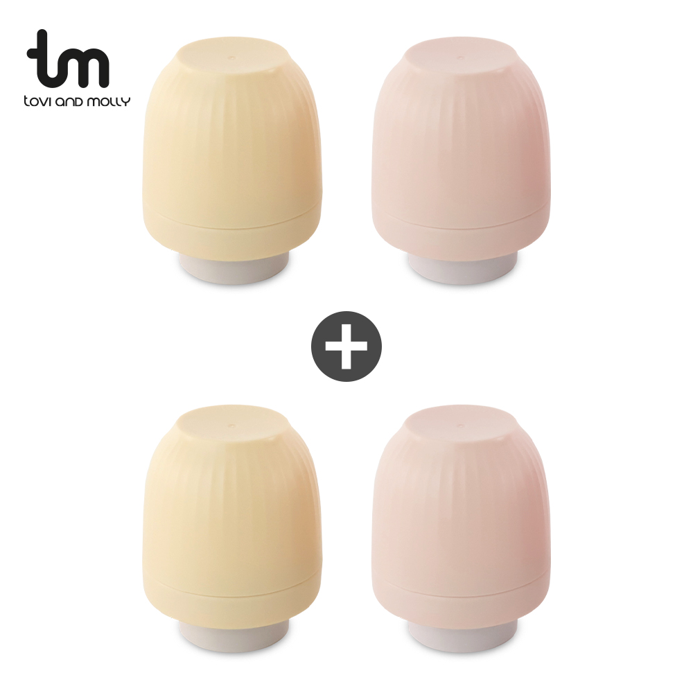 [토비앤몰리] 액상분유 커넥터 1+1 모음전 멀티커넥터 신생아 젖병 커넥터 - 상품 이미지