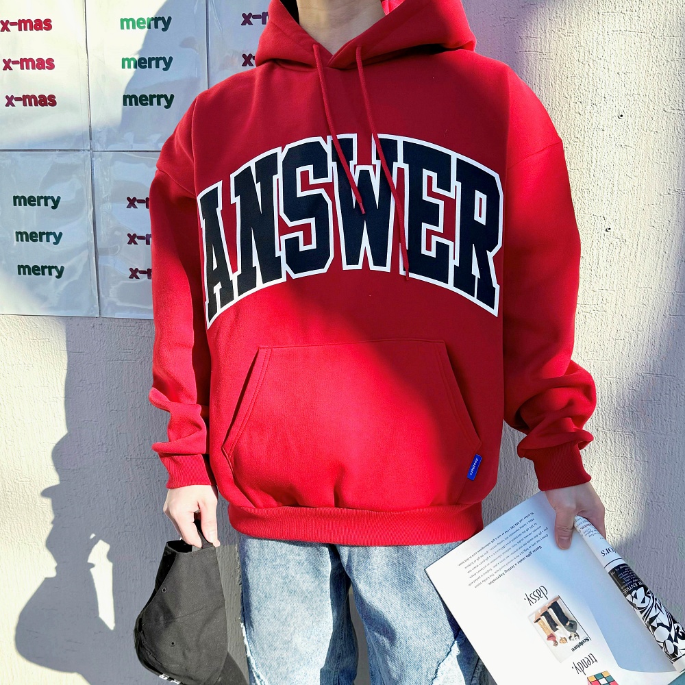 커플후드티 남자 오버핏후드티 봄 가을 - 상세 이미지 2
