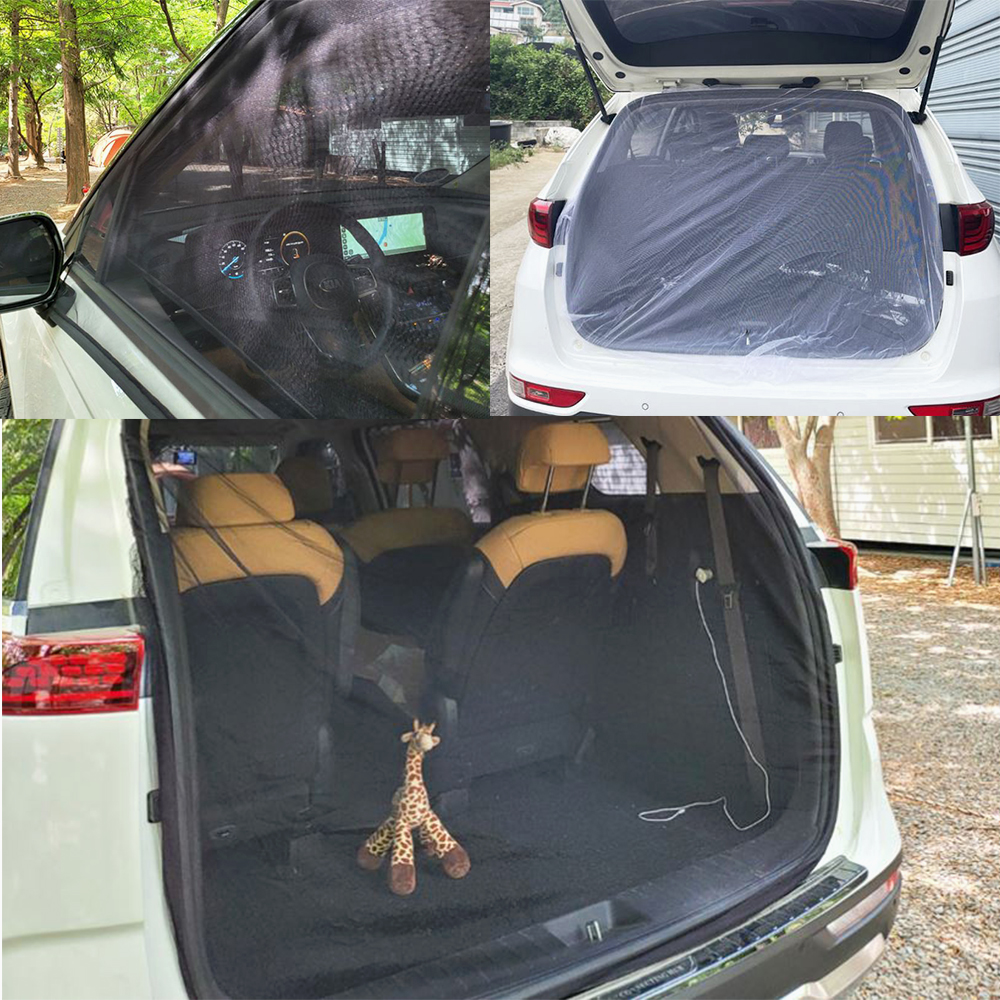 차량용 트렁크 모기장 자동차 캠핑 차박 창문 날벌레 차단망