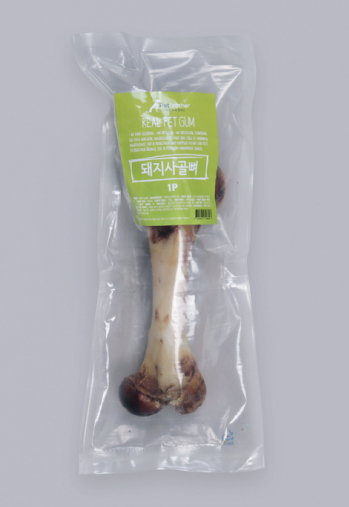 펫브라더 애견 강아지 수제간식 돼지사골뼈 (약250g) 1P - 상품 이미지