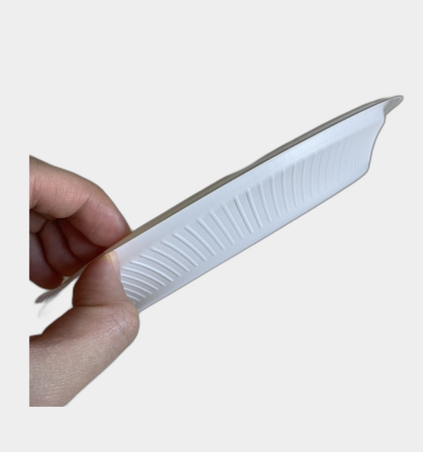 국산 아이존 친환경 이산화규소 업소 일회용 접시 18cm 10개 파티 캠핑 배달 포장 용기 - 상세 이미지 3