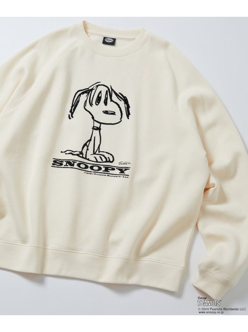 피너츠 PEANUTS x 프릭스스토어 스누피 프린트 스웨트셔츠 맨투맨 5컬러 - 상품 이미지