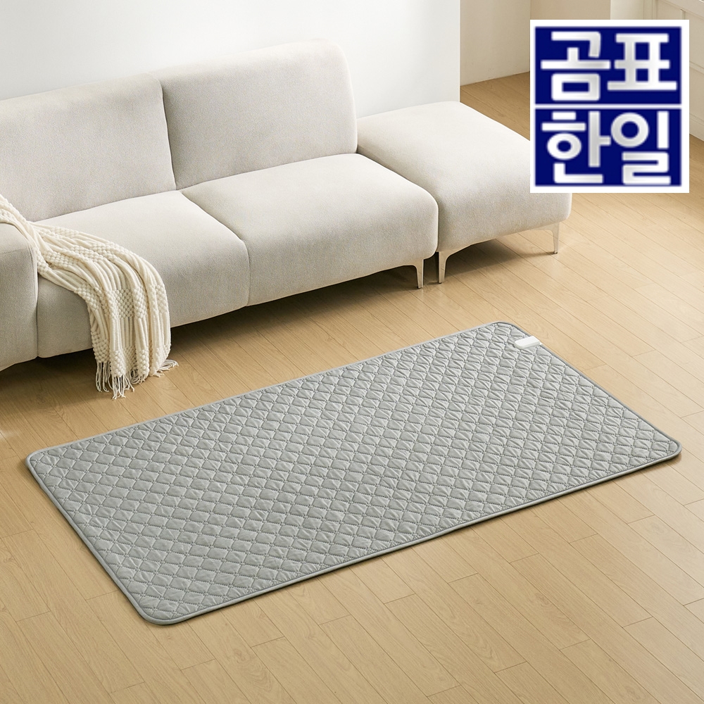 전기매트 거실용 온열매트 거실 난방매트 온열러그 - 메인 이미지