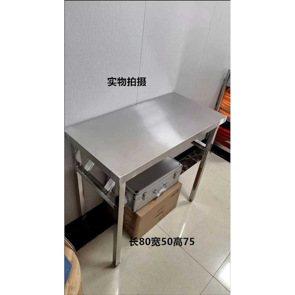 스텐 사각 테이블 접이식 카페 식당 음식점 식탁 60x40x55 60x40x55 - 상세 이미지 2