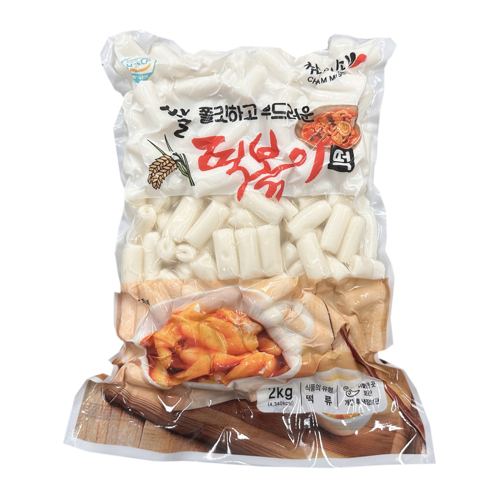 참미소 구멍 떡볶이떡 2kg - 상품 이미지