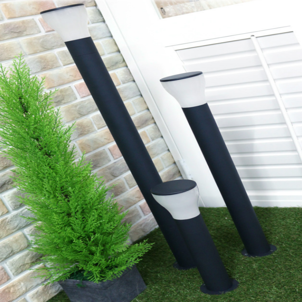 LED 외부 전기 정원등 잔디등 가로등 열주등 외등 블랙/42CM 이미지 7