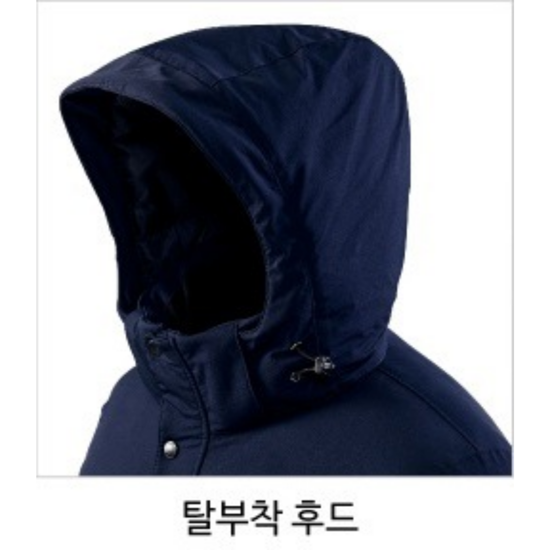 MARK 마크 MK-3015 겨울 오리털 작업복 점퍼 심플 방한복 단체 패딩 따뜻한 점퍼 - 상세 이미지 3