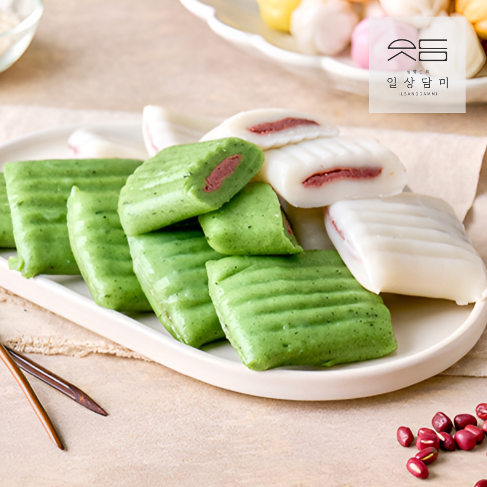 한식의 대가 심영순 일상 굳지 않는 삼색 바람떡 800g - 상세 이미지 5