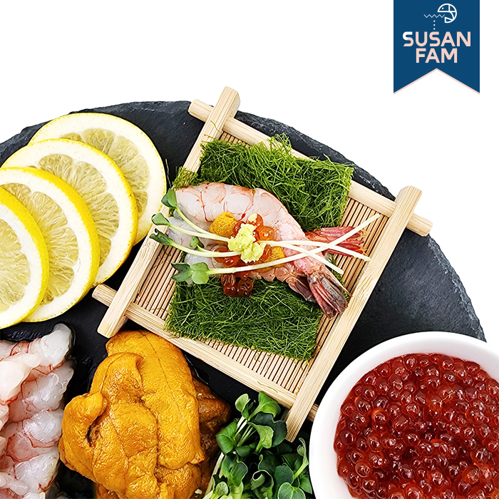 성게알 단새우 우니 감태 홈마카세 세트 아마에비 우단감 이미지 3