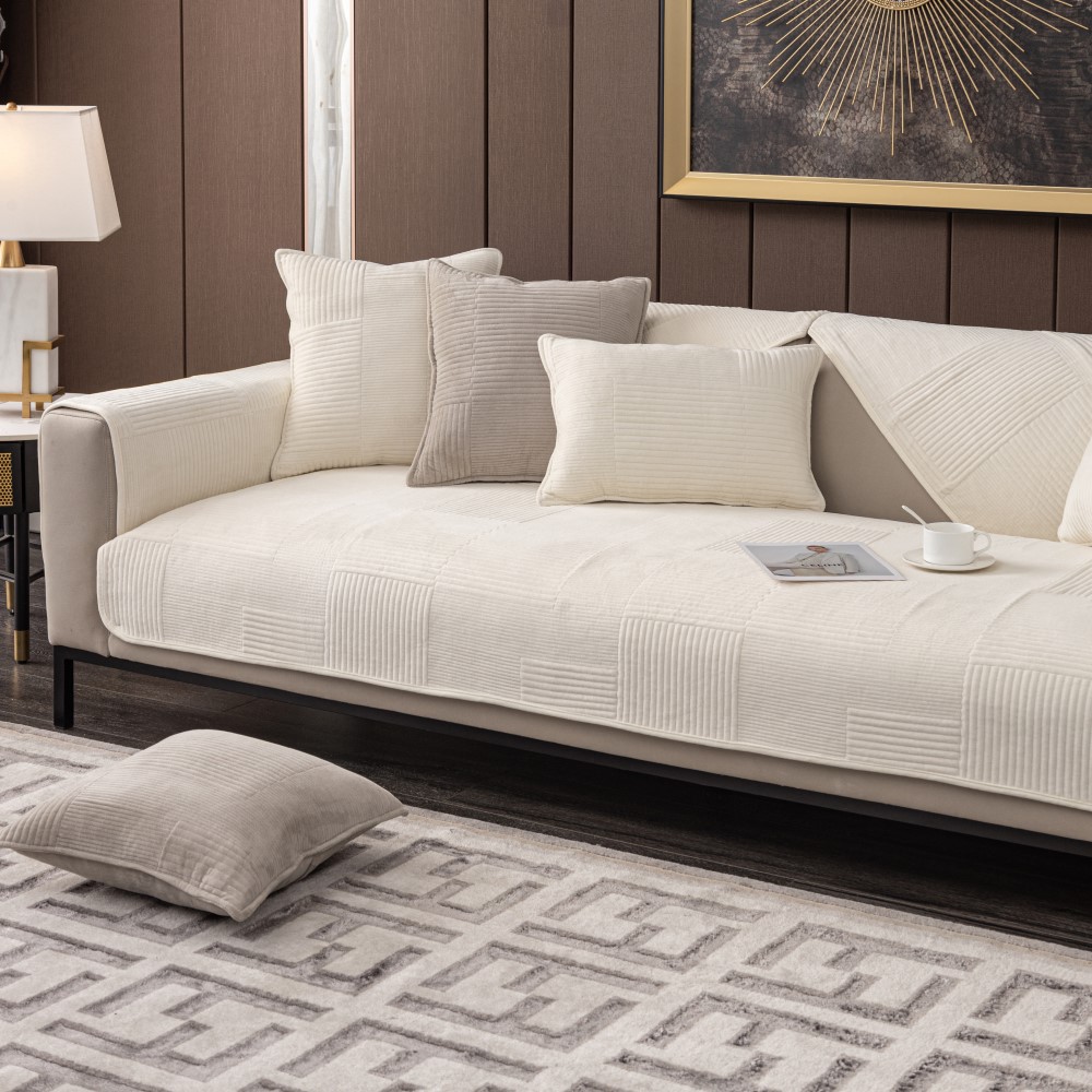 쇼파패드 3인용 쇼파커버 논슬립 기모 소파패드