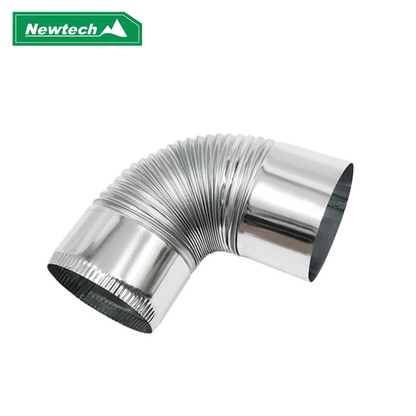 뉴테크 난로연통 65mm 엘보연통 화목 연탄난로 용품