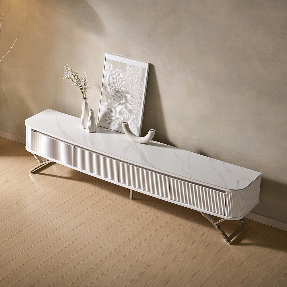 쏠앤까사 디올 템바보드 세라믹 티비다이 TV거실장 2000