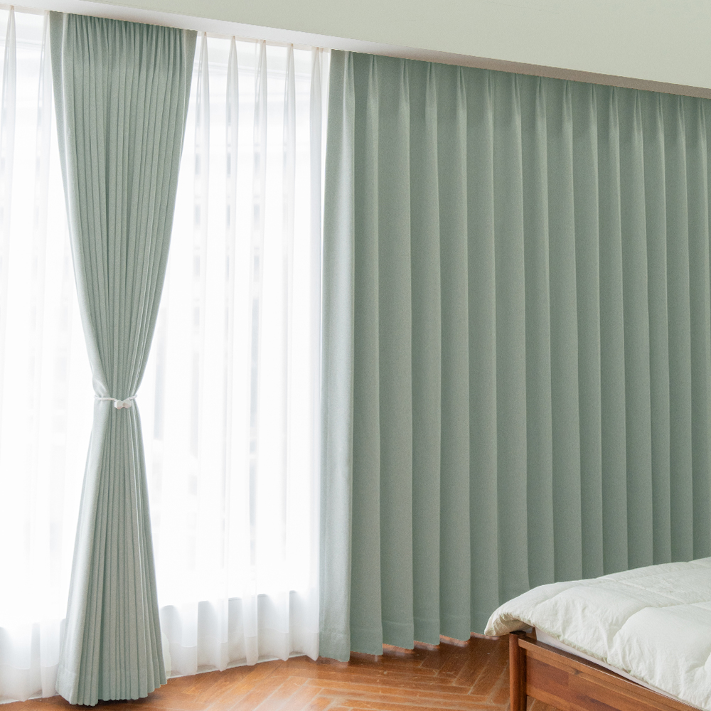 방한 방풍 노블 형상기억 나비주름 암막커튼 높이 250cm 크림베이지 외 8 color