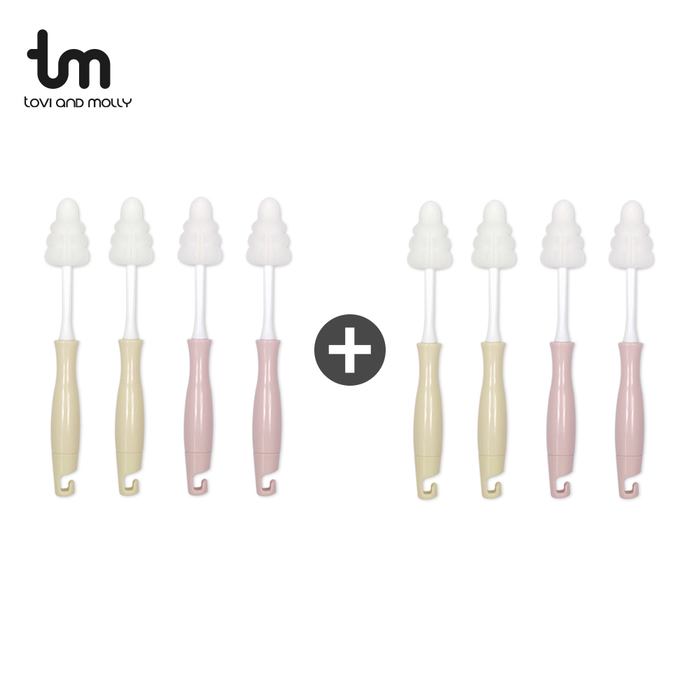 [토비앤몰리] 젖병솔&세척용품 1+1 모음전 젖병세척솔 젖꼭지솔 텀블러 브러쉬
