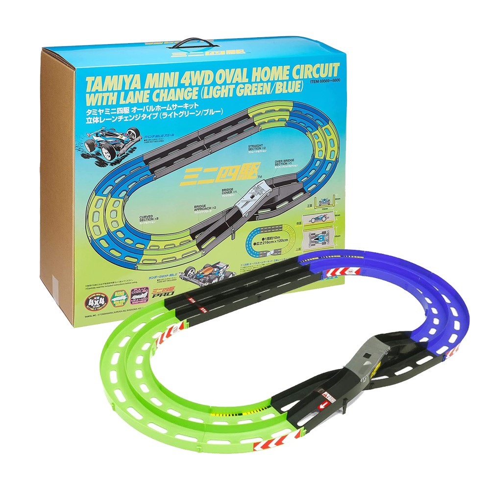 TAMIYA 타미야 미니 사륜 구동 타원형 홈 서킷 레인 69569