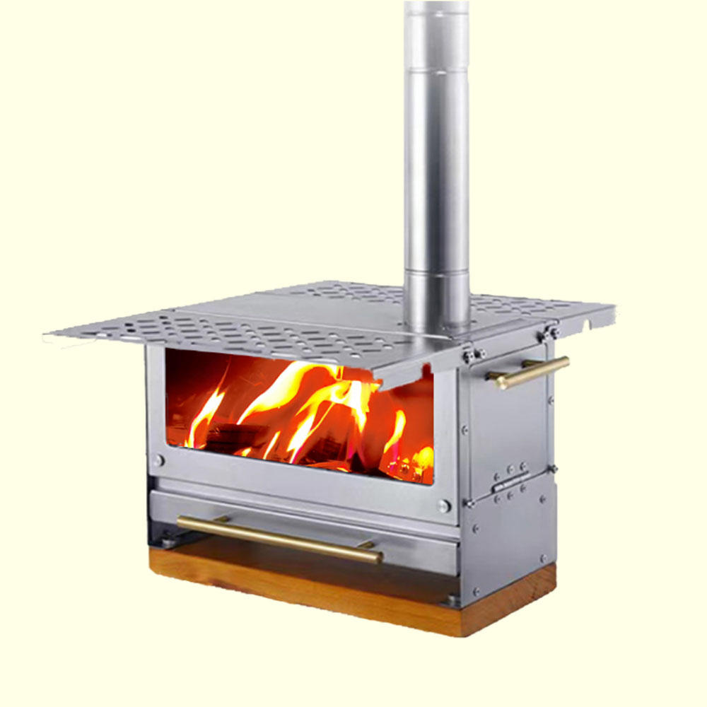 BP 캠핑 화목난로 미니 화로 장작 불멍 난로 BP35-1