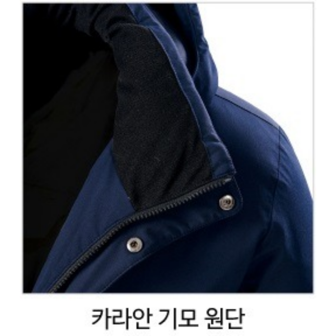 MARK 마크 MK-3015 겨울 오리털 작업복 점퍼 심플 방한복 단체 패딩 따뜻한 점퍼 - 상세 이미지 4