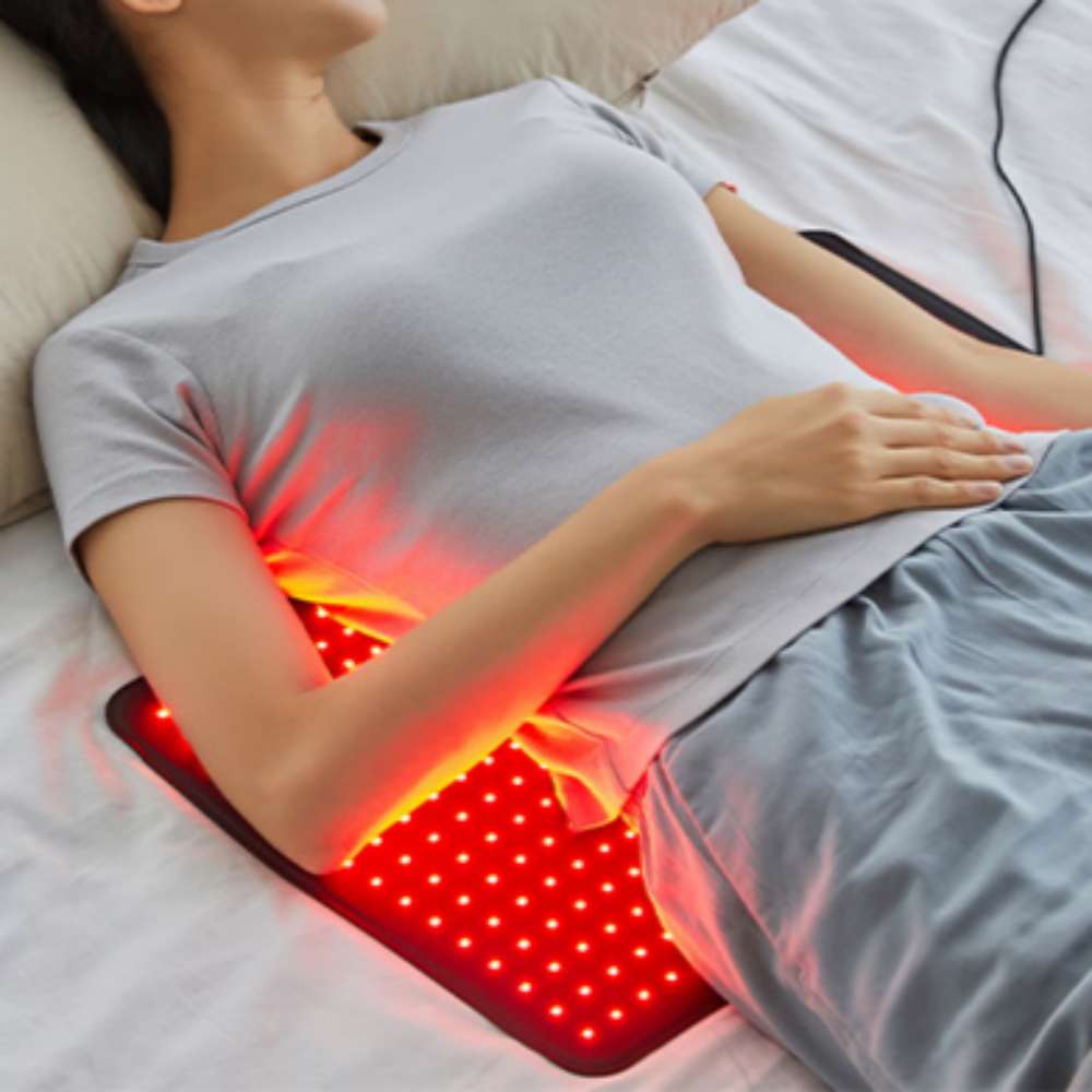 시리어스 근적외선 LED 그랜드 전기 마사지기 온열기 찜질기 등 허리 복부 어깨