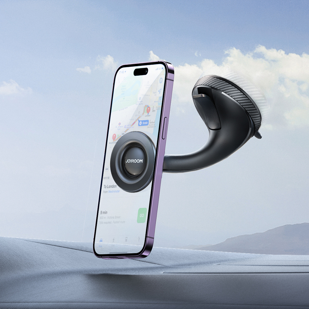 에어그립 조이룸 차량용 유리흡착 대쉬보드 맥세이프 핸드폰 거치대 360 회전 자석