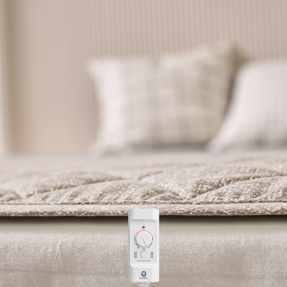 곰표한일 무자계 전자파안심 워셔블 세탁 양면 전기요 따뜻한 미니싱글