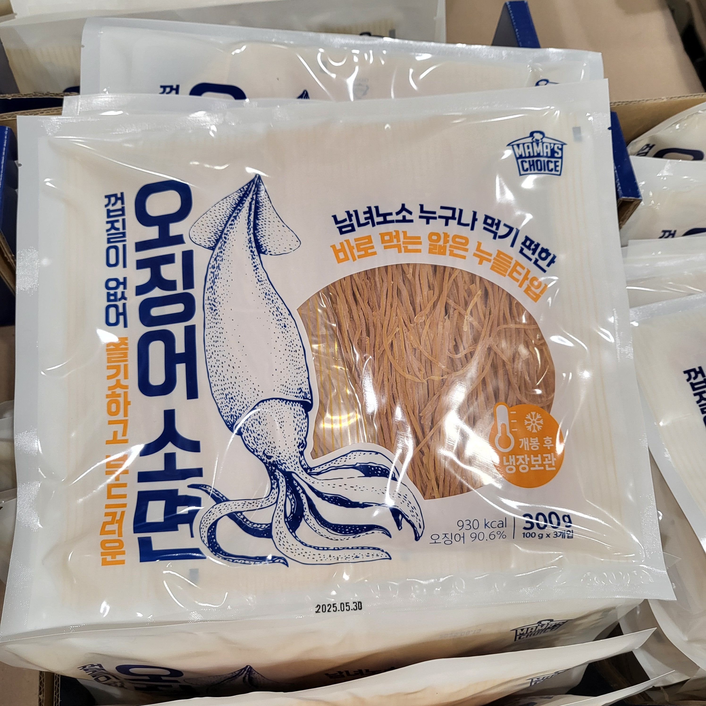 마마스초이스 오징어소면 오징어채 오징어실채 마른안주 주전부리 300g - 상품 이미지