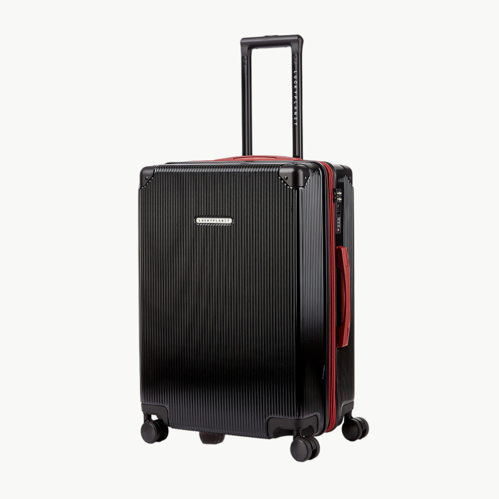 럭키플래닛 메르씨 캐리어 25인치 블랙 수화물용 - 상세 이미지 2