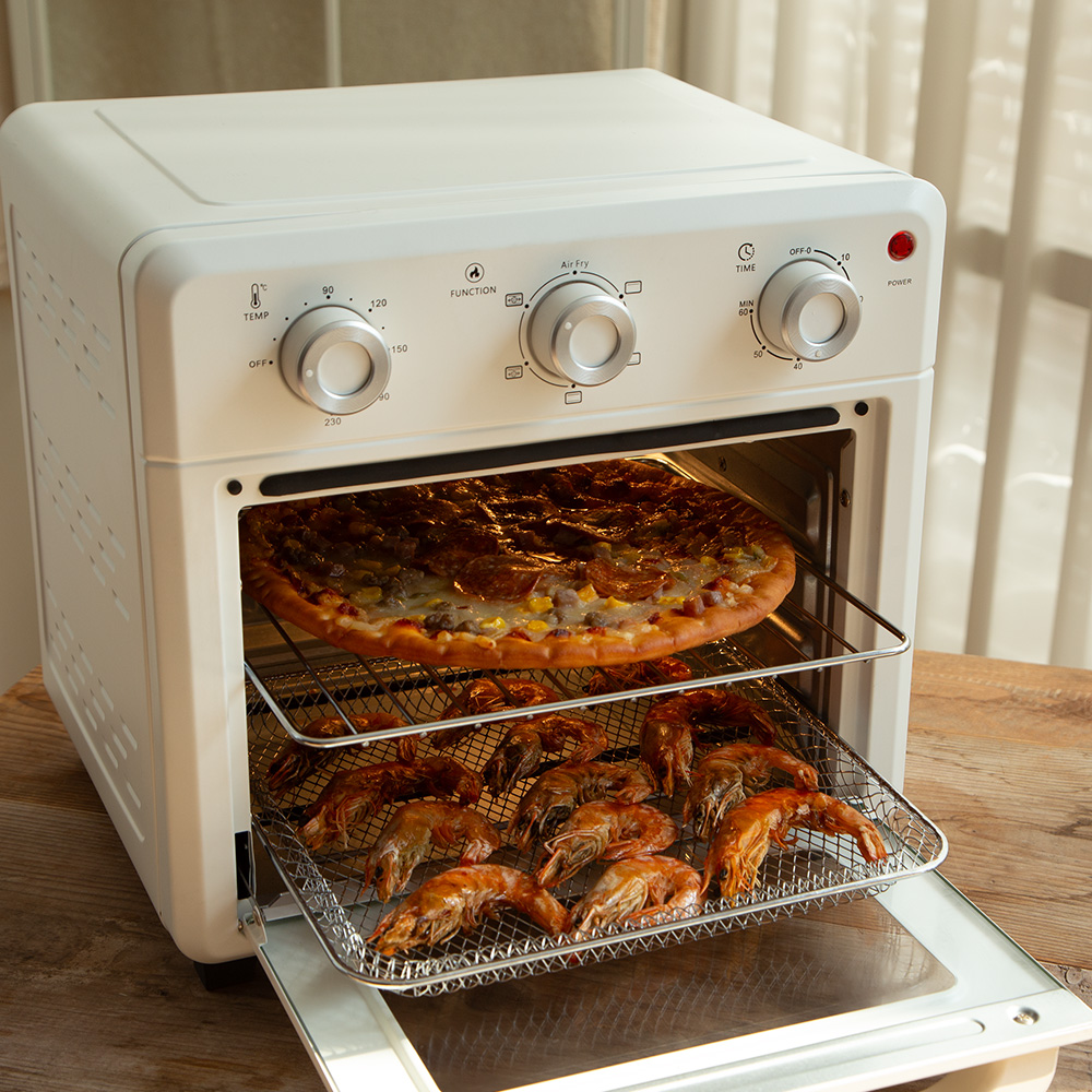 [새해득템가]이지클린 스텐 바스켓 감성 에어프라이어 오븐 20L