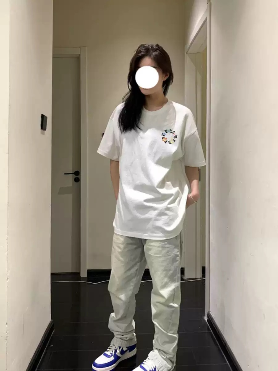 나혼자산다 566화 박나래 티셔츠 반팔 프린트 빅사이즈 의상 옷 패션 - 상세 이미지 3