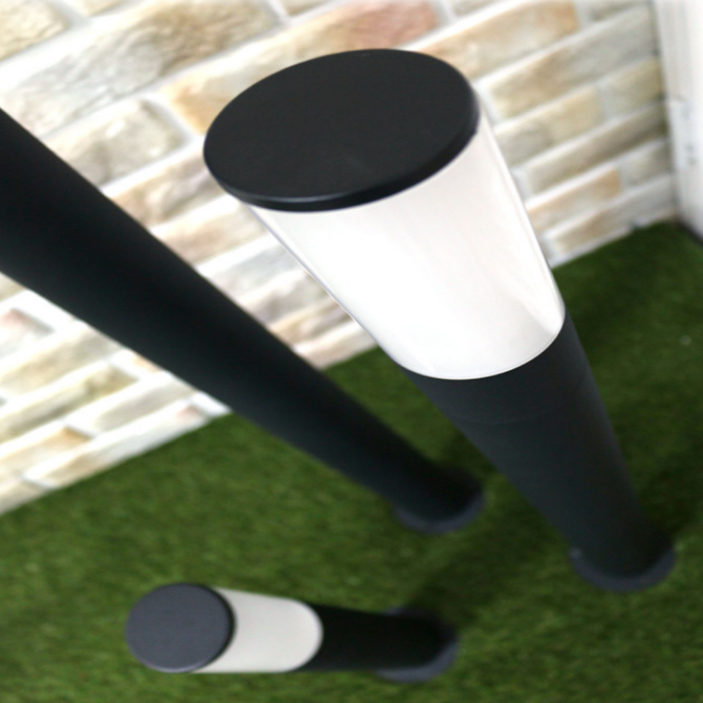 LED 원형 전기 정원등 잔디등 가로등 열주등 외등 블랙/43CM - 상세 이미지 5