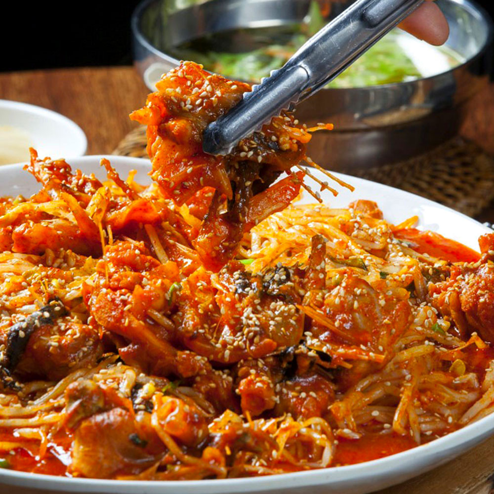 [포항맛집]냉장 아구찜 밀키트 1.2kg 3인분 /냉장 야채 아귀찜 해와바다 : 해와바다