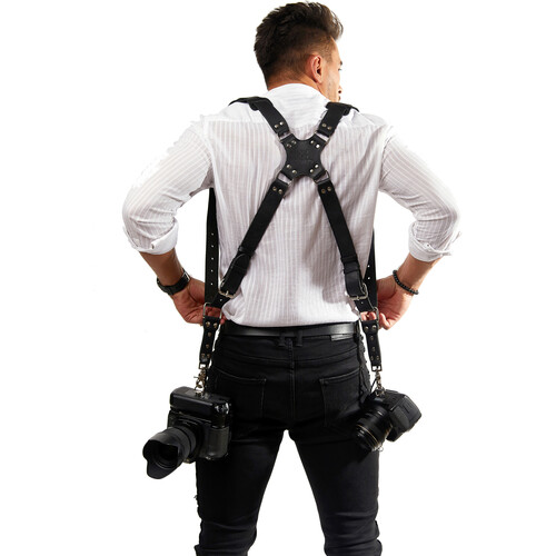 코이로 C Coiro 카메라 가죽 듀얼 하네스 스트랩 숄더 멜빵 DSLR 국내 - 상세 이미지 2