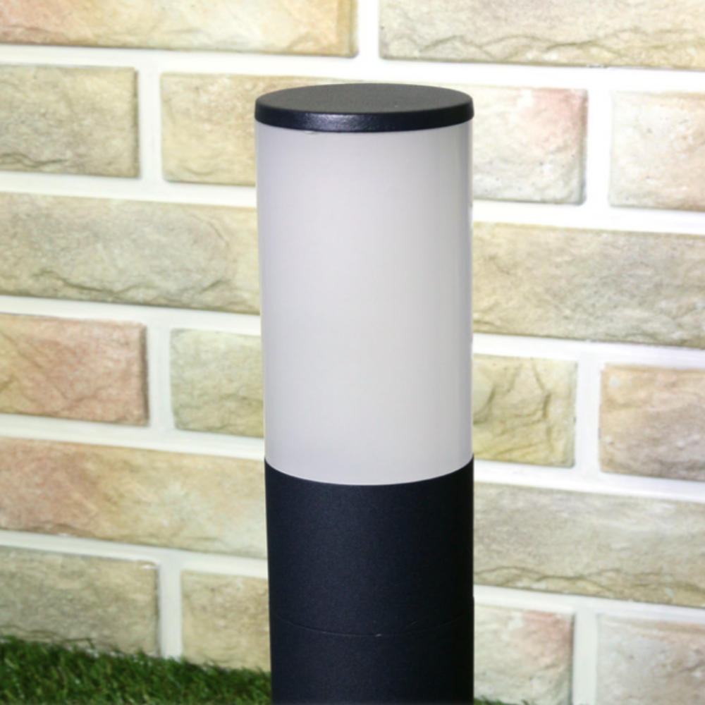 LED 원형 전기 정원등 잔디등 가로등 열주등 외등 블랙/43CM 이미지 8