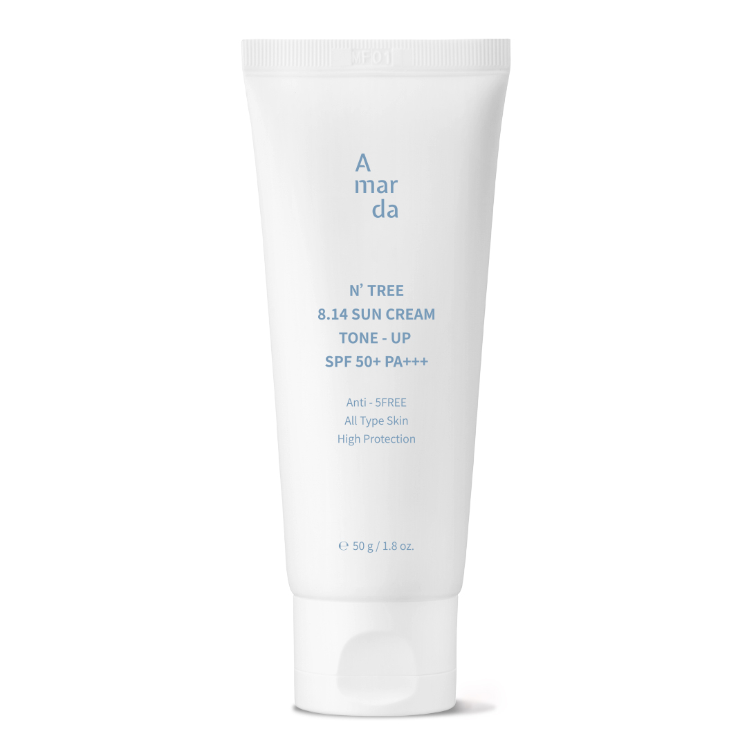 아말다 엔트리 선크림 50g(SPF50+) 백탁X 눈시림X 자외선차단제 톤업+증정품 - 상품 이미지