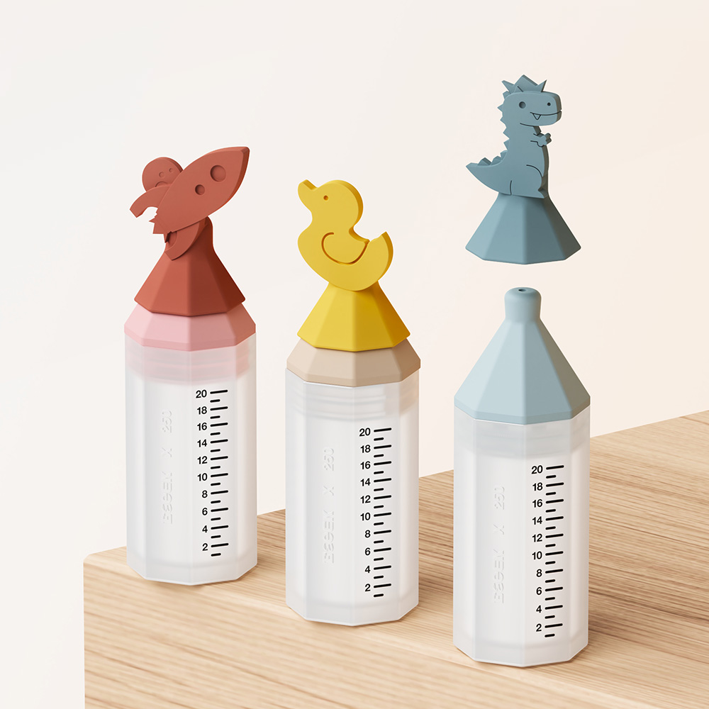 이크 실리콘 검정눈금 투약병 20cc 아기약병 국민투약병 3개 1세트 제품 이미지