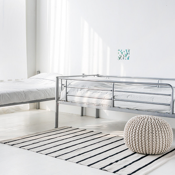 어른 2층 침대 철제 성인 벙커침대 어린이 학생 낮은